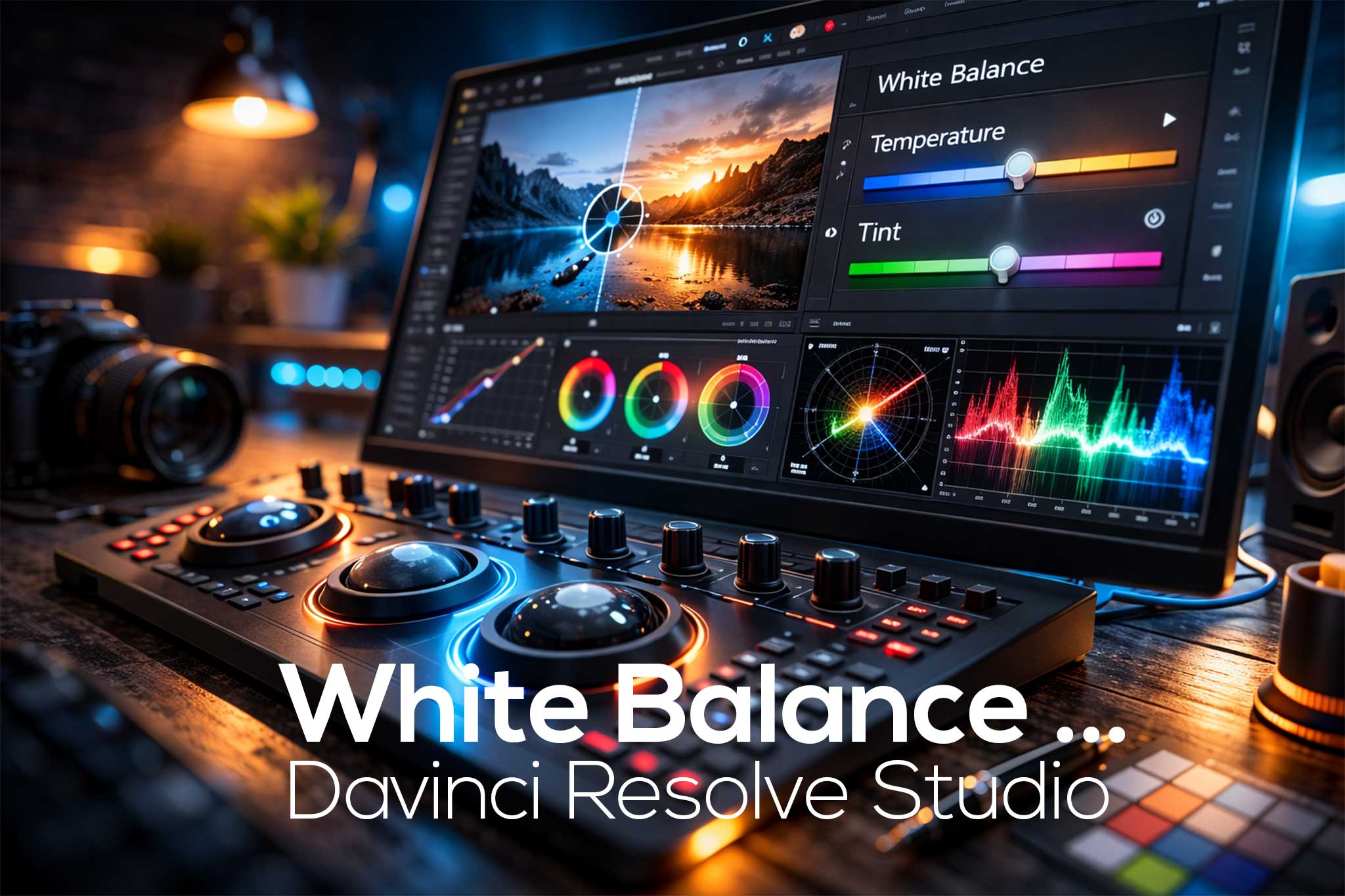 چطور در داوینچی ریزالو White Balance را اصلاح کنیم؟ (آموزش مرحلهبهمرحله)