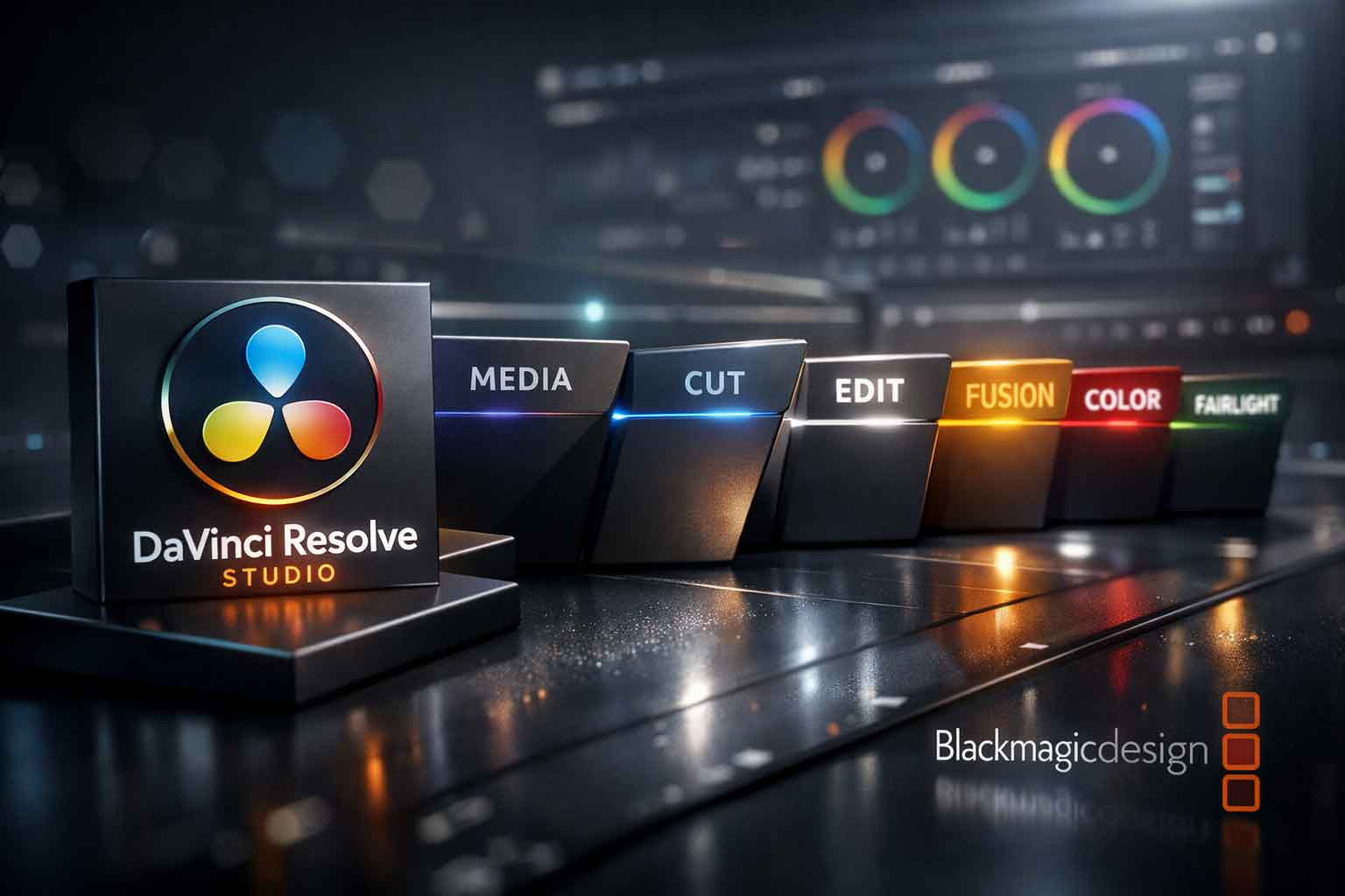 آموزش داوینچی ریزالو | معرفی کامل تب های DaVinci Resolve