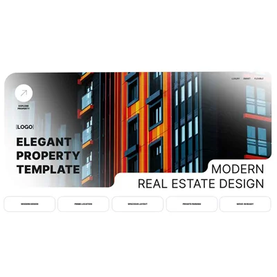 دانلود پروژه آماده معرفی املاک و پروژه‌های ساختمانی