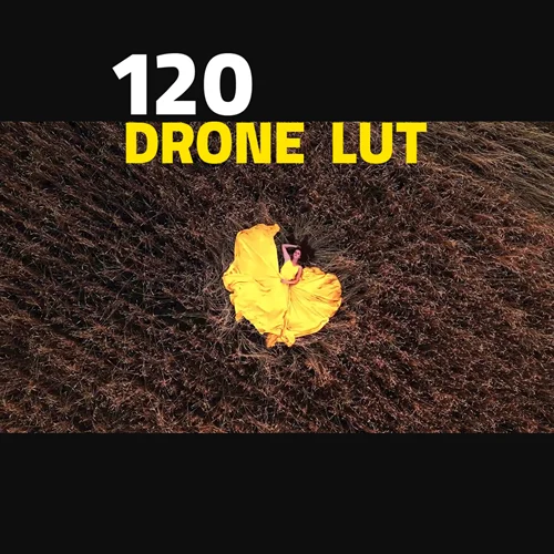 دانلود 120 پریست رنگ و LUT حرفه ای و سینمایی برای DRONE