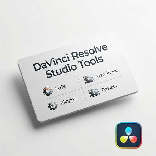 اشتراک یک ماهه دسترسی کلیه ابزار های داوینچی ریزالو استودیو